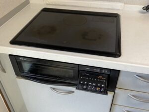 茨城キッチン取付け隊　IHヒーターの取替　施工前